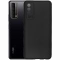 Чехол-накладка силиконовый для Huawei P Smart (2021) (черный) MatteCover