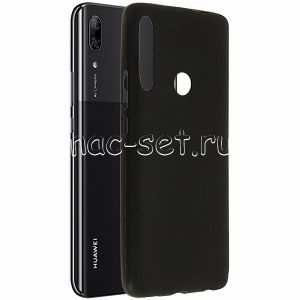 Чехол-накладка силиконовый для Huawei P Smart Z (черный 1.2мм)