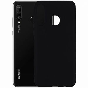 Чехол-накладка силиконовый для Huawei P30 Lite (черный) MatteCover