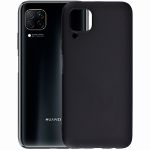 Чехол-накладка силиконовый для Huawei P40 Lite (черный) MatteCover