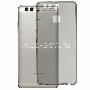 Чехол-накладка силиконовый для Huawei P9 (серый 0.3мм)
