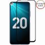 Защитное стекло для Huawei Honor 20 / 20 Pro [клеится на весь экран] 10D (черное)