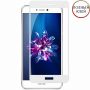 Белое защитное стекло на Huawei Honor 8 Lite PRA-AL00