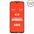 Защитное стекло для Huawei Honor 10 Lite [клеится на весь экран] 21D (черное)
