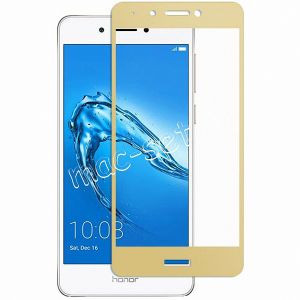 Защитное стекло для Huawei Honor 6C [на весь экран] Aiwo (золотистое)
