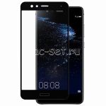 Защитное стекло для Huawei P10 Lite [на весь экран] (черное)
