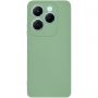 Чехол-накладка силиконовый для Infinix HOT 40 / Pro (фисташковый) MatteCover