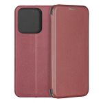 Чехол-книжка для Infinix HOT 50i (темно-красный) Fashion Case