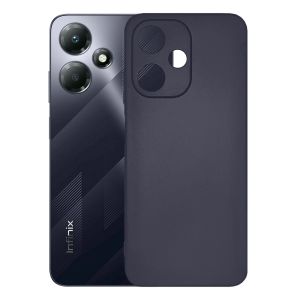 Чехол-накладка силиконовый для Infinix HOT 30 Play (темно-синий) MatteCover