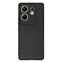 Чехол-накладка силиконовый для Infinix Zero 30 4G (черный) MatteCover