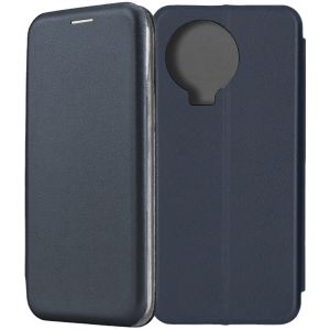 Чехол-книжка для Infinix Note 12 (2023) / Pro 4G (темно-синий) Fashion Case