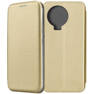 Чехол-книжка для Infinix Note 12 (2023) / Pro 4G (золотистый) Fashion Case