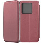 Чехол-книжка для Infinix Note 30 Pro (темно-красный) Fashion Case