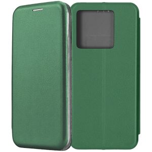 Чехол-книжка для Infinix Note 30 Pro (зеленый) Fashion Case