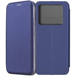 Чехол-книжка для Infinix Note 40 (синий) Fashion Case