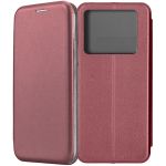 Чехол-книжка для Infinix Note 40 (темно-красный) Fashion Case