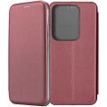 Чехол-книжка для Infinix Zero 30 4G (темно-красный) Fashion Case