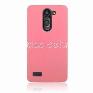 Чехол-накладка пластиковый для LG L Bello D335 (розовый)