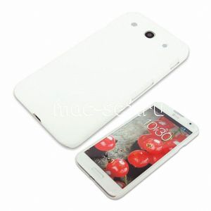 Чехол-накладка пластиковый для LG Optimus G Pro E988 (белый)