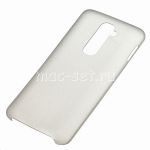 Чехол-накладка пластиковый для LG G2 D802 ультратонкий (белый)