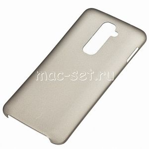 Чехол-накладка пластиковый для LG G2 D802 ультратонкий (серый)