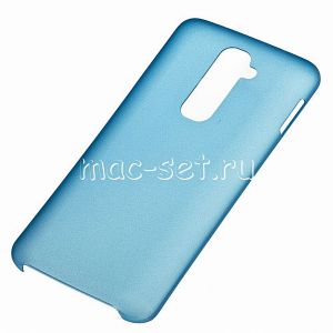 Чехол-накладка пластиковый для LG G2 D802 ультратонкий (синий)