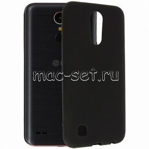 Чехол-накладка силиконовый для LG K10 (2017) M250 (черный 1.2мм)