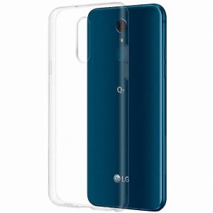 Чехол-накладка силиконовый для LG Q7 / Q7+ (прозрачный 1.0мм)