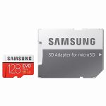 Карта памяти microSDXC Samsung EVO Plus MB-MC128GA/RU + SD adapter (128Gb)