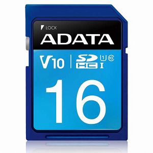Карта памяти SDHC ADATA Premier ASDH16GUICL10-R (16GB)