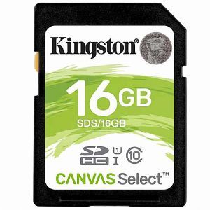 Карта памяти SDHC Kingston Canvas Select SDS/16GB (16GB)