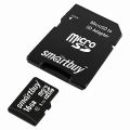Карта памяти microSDHC SmartBuy SB16GBSDCL10-01 + SD Adapter (16Gb)