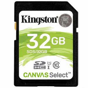 Карта памяти SDHC Kingston Canvas Select SDS/32GB (32GB)