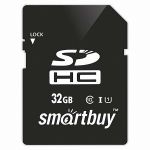 Карта памяти SDHC SmartBuy SB32GBSDHCCL10 (32GB)