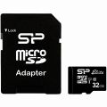 Карта памяти microSDHC Silicon Power Elite SP032GBSTHBU1V10SP + SD adapter (32Gb)