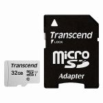 Карта памяти microSDHC Transcend TS32GUSD300S-A + SD adapter (32Gb)