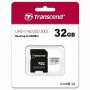 Упаковка memory card microSDHS Transcend 300S 32Gb