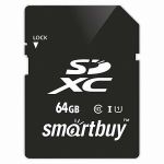 Карта памяти SDXC SmartBuy SB32GBSDXC10 (64GB)