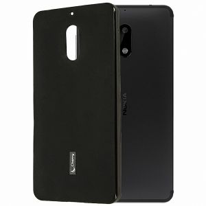 Чехол-накладка силиконовый для Nokia 6 (черный) Cherry