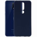 Чехол-накладка силиконовый для Nokia 5.1 Plus (синий) MatteCover