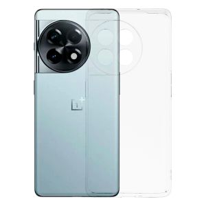 Чехол-накладка силиконовый для OnePlus Ace 2 (прозрачный) ClearCover Plus
