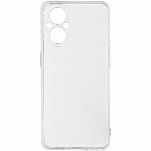 Чехол-накладка силиконовый для OnePlus Nord N20 5G (прозрачный) ClearCover Plus