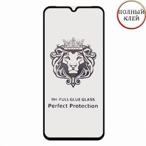 Защитное стекло для OnePlus 7T [клеится на весь экран] Premium (черное)