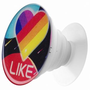 Попсокет для телефона / смартфона / планшета пластиковый с принтом Krutoff (Like)