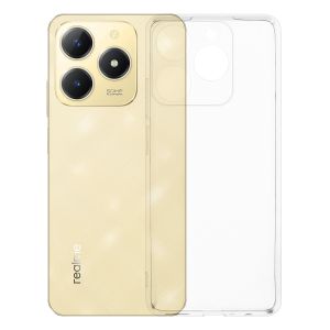 Чехол-накладка силиконовый для Realme C61 (прозрачный) ClearCover Plus