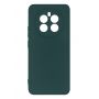 Чехол-накладка силиконовый для Realme 12 4G (темно-зеленый) ColorCover