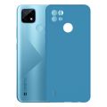 Чехол-накладка силиконовый для Realme C21 (лазурный) ColorCover