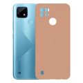 Чехол-накладка силиконовый для Realme C21 (миндальный) ColorCover