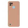 Чехол-накладка силиконовый для Realme C21 (миндальный) ColorCover