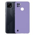 Чехол-накладка силиконовый для Realme C21 (сиреневый) ColorCover